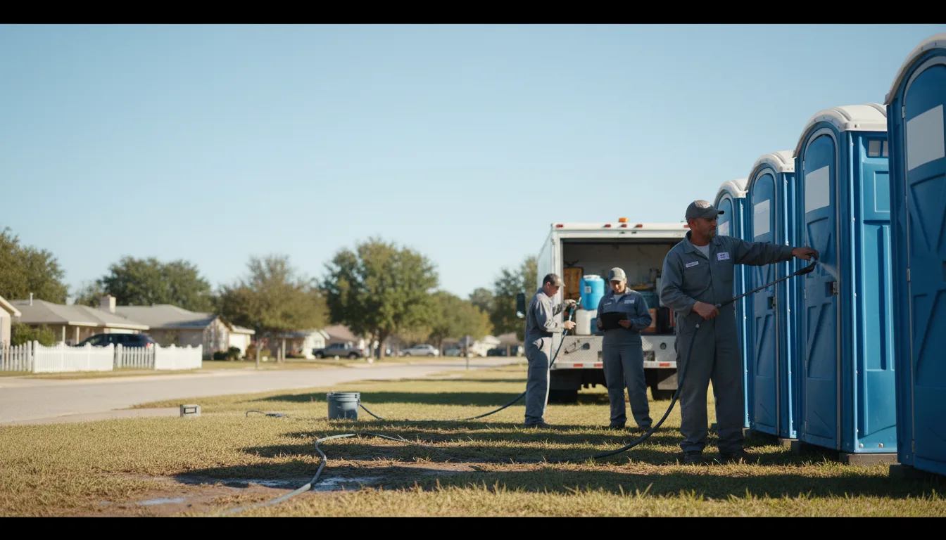 Long-Term Portable Toilet Rental in Nevada, IA near me